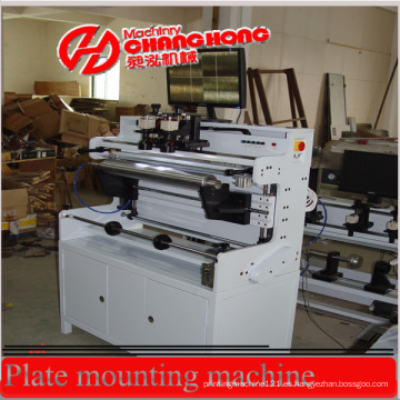 Máquina de montaje de placa para máquina de impresión flexográfica